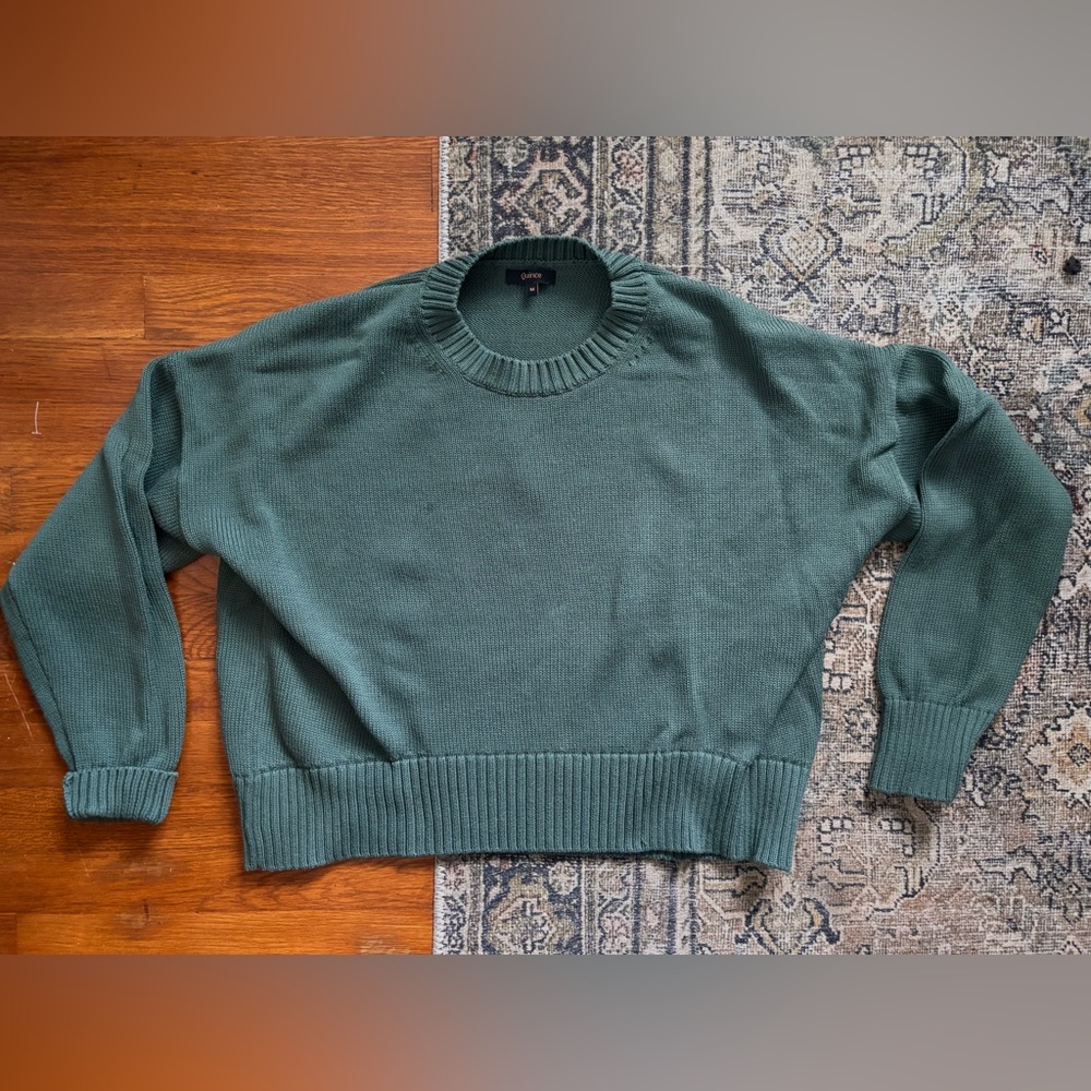 Quince Boyfriend Crewneck Sweater